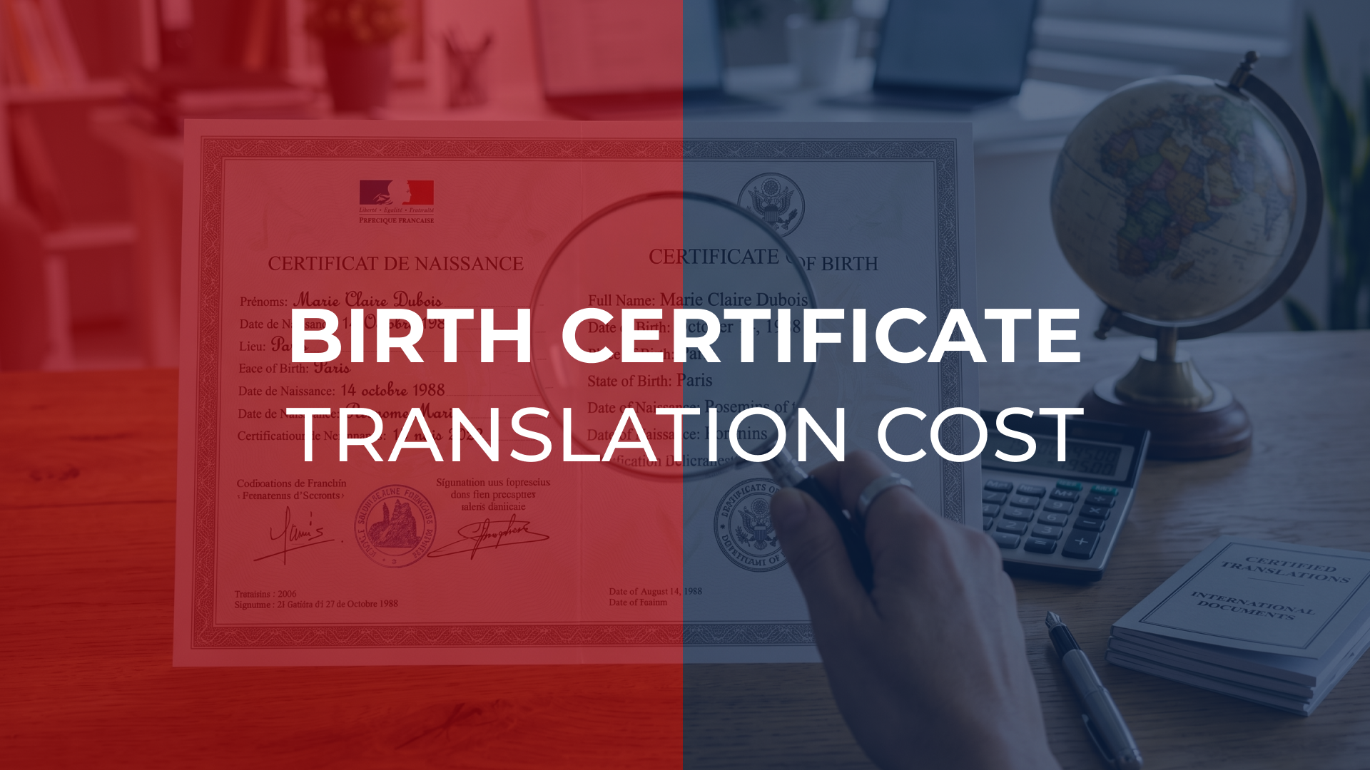 Birth Certificate Translation Cost in 2026