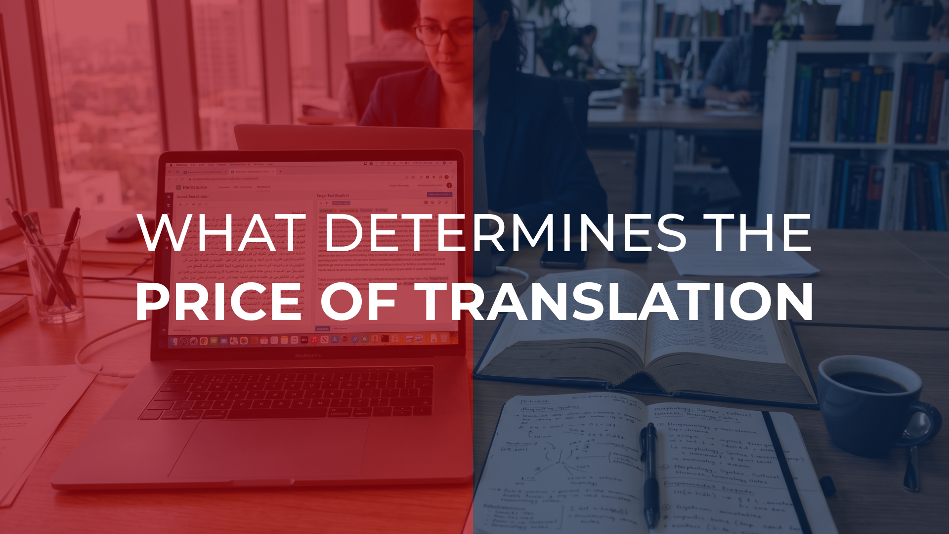 What determines translation price