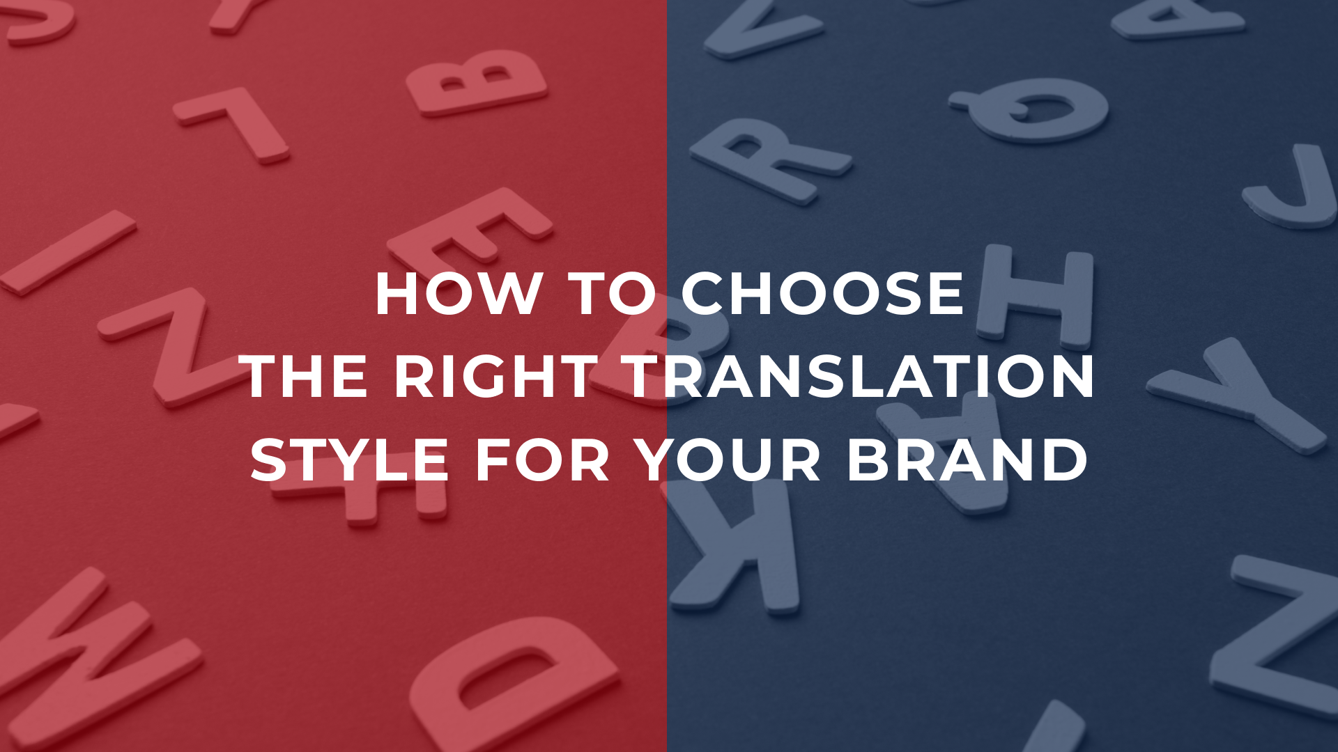 How to choose the right translation style for your brand