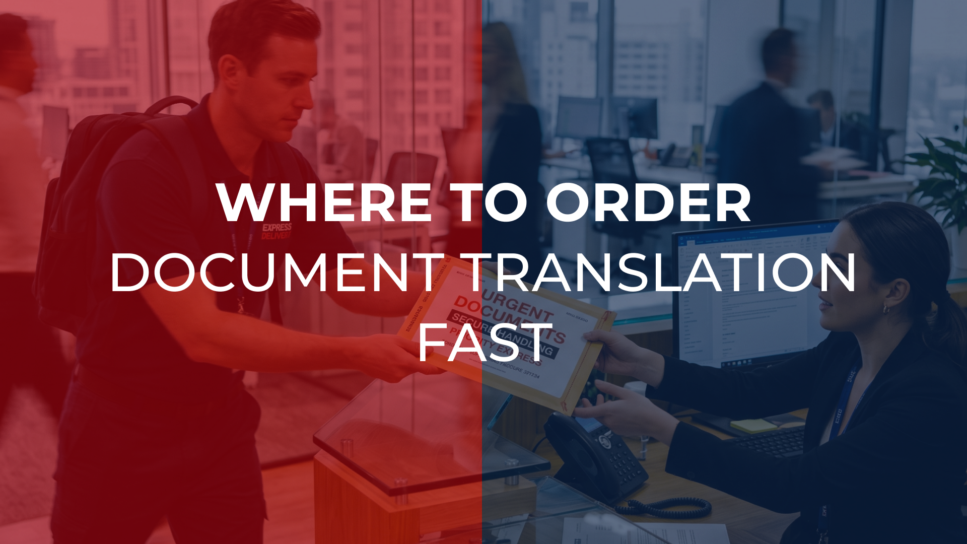 Where to Order Document Translation Fast